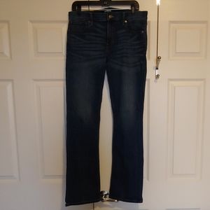 Express Jeans Stretch Barely Boot Mid Rise